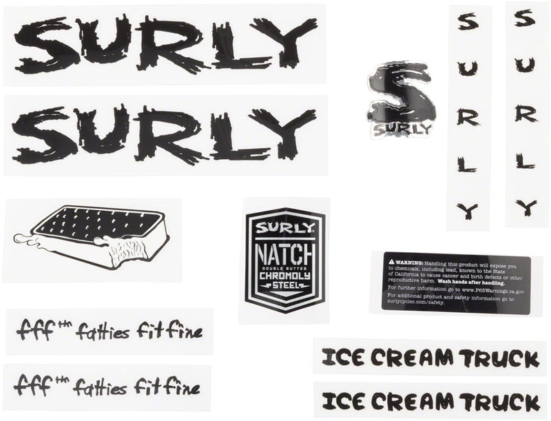 Surly decal kit