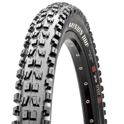 Maxxis, Minion DHF, Tire, 29''x2.50, Folding, Tubeless Ready, Dual, EXO, Wide Trail, 60TPI, Black