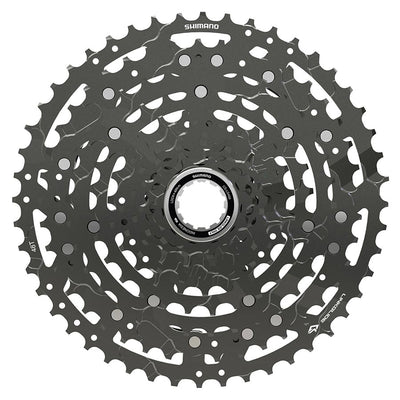 Shimano, CS-LG400-10, Cassette, Nickel plated, Speed: 10, 11-48T