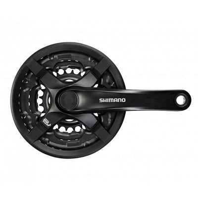 Shimano FC-TY501 Crankset 6/7/8 170mm/175mm 24/34/42 & 28/38/48