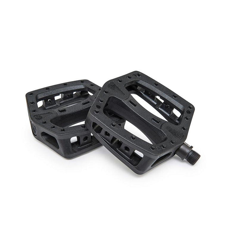 Eclat, Plaza, Platform Pedals, Body: Nylon, Spindle: Cr-Mo, 9/16&