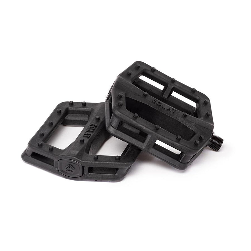 Eclat, Centric, Platform Pedals, Body: Nylon, Spindle: Cr-Mo, 9/16&