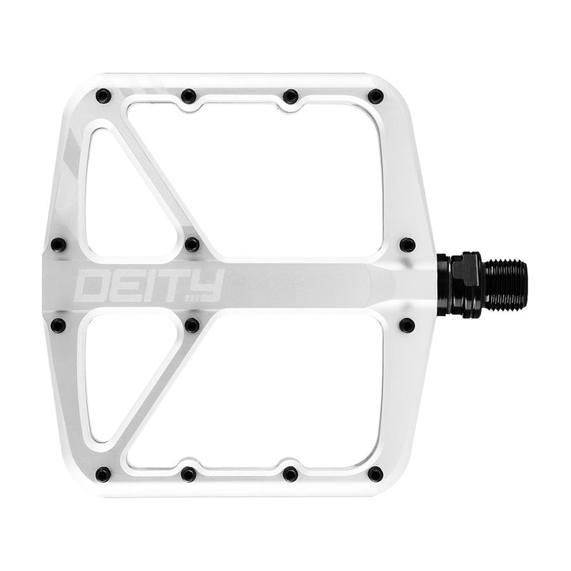 Deity, SuperVillain, Platform Pedals, Body: Aluminum, Spindle: Cr-Mo, 9/16&