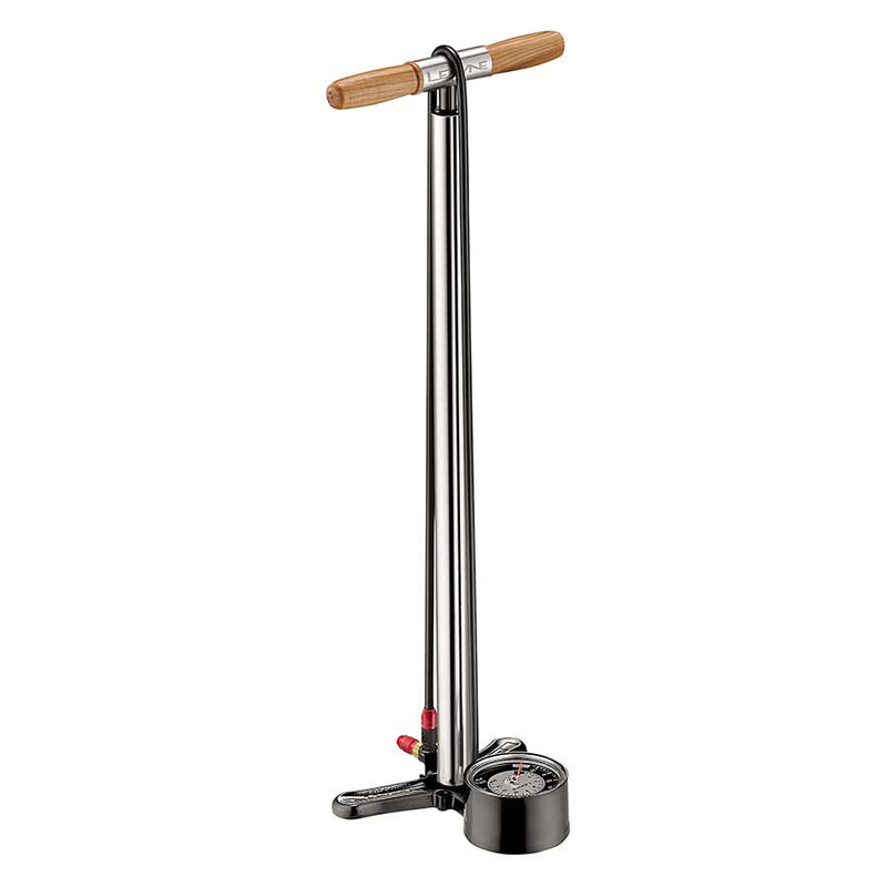 Lezyne Alloy Floor Drive Tall 3.5" Floor Pump, ABS-1 Pro Chuck, 220psi Silver