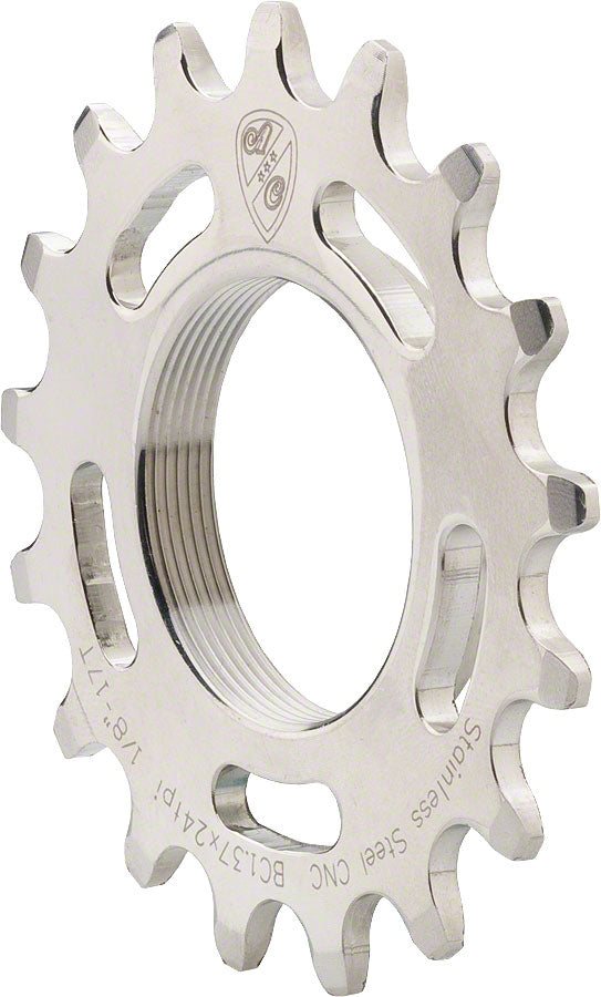 All City Chromoly 1/8th Track Cog stainless