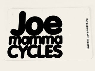 Joe Mamma Cycles is a BMX, Urban, Fixed gear, and Commuter Bike Shop. Voted  Ottawa's favourite bike shop.