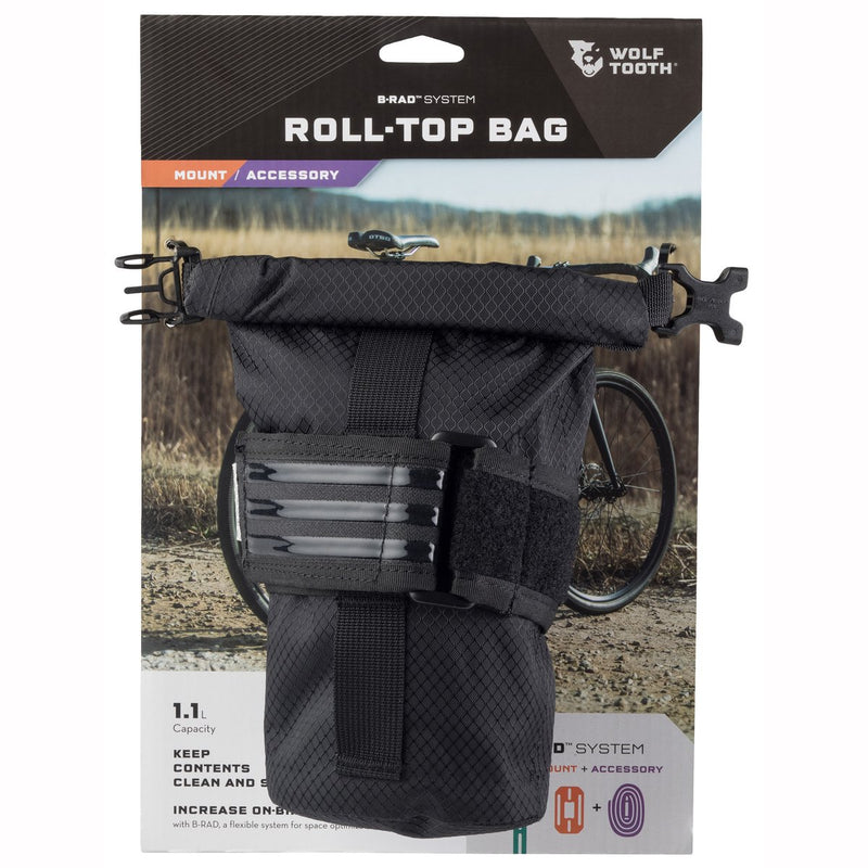 Wolf Tooth B-RAD Roll Top Bag w/Plate